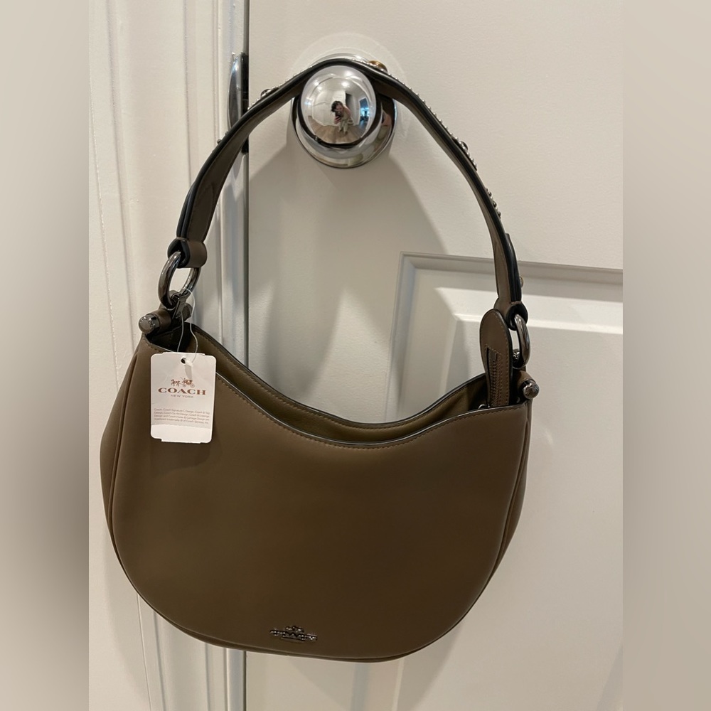 Coach Western Rivets Nomad Hobo Bag NWT